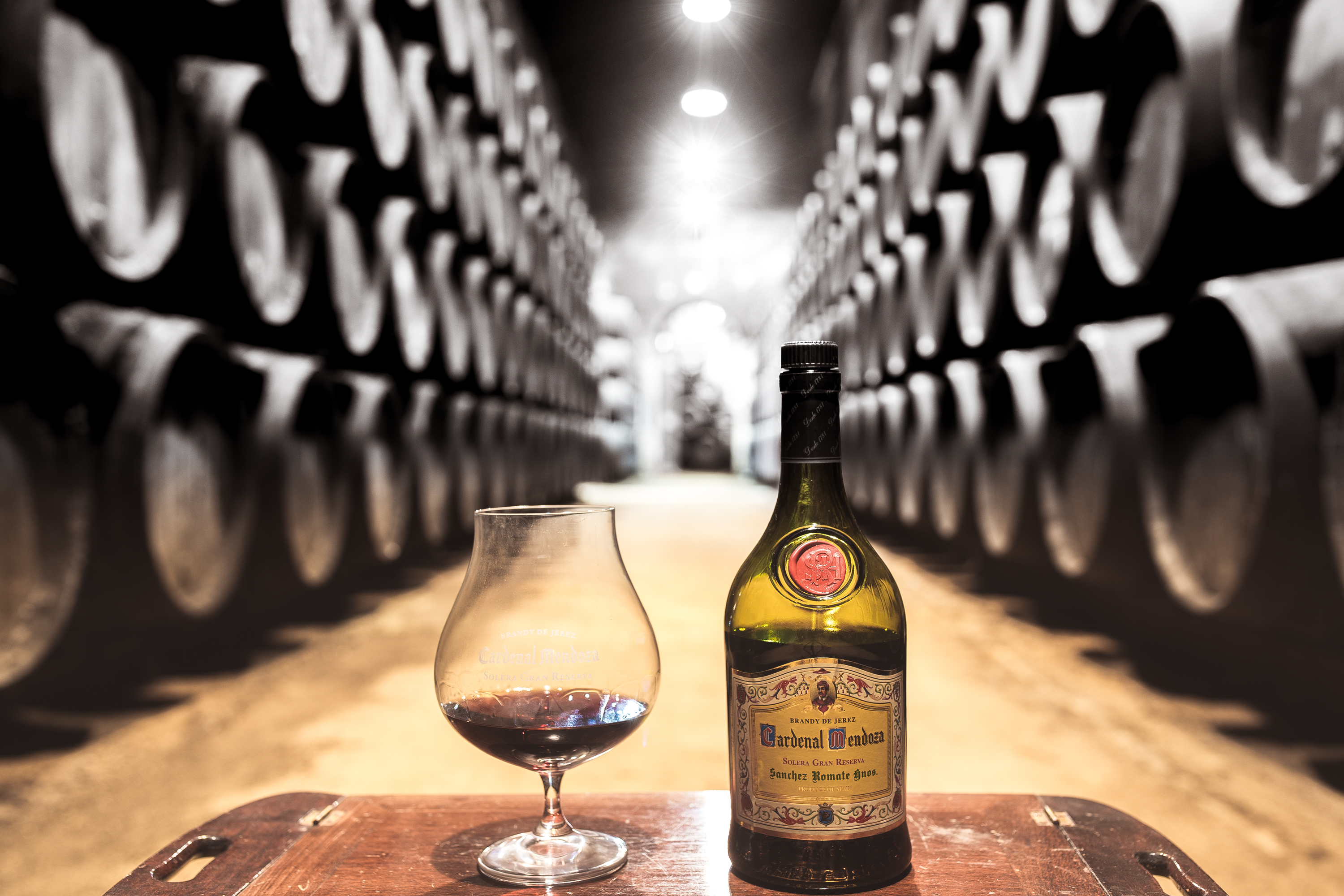 Imagen representativa de la historia del brandy